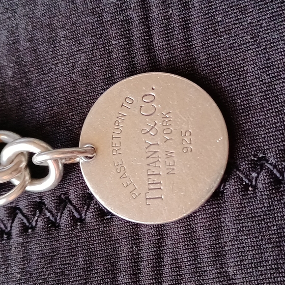 Tiffany and Co thick silver chunky chain bracelet - Picture 2 of 5